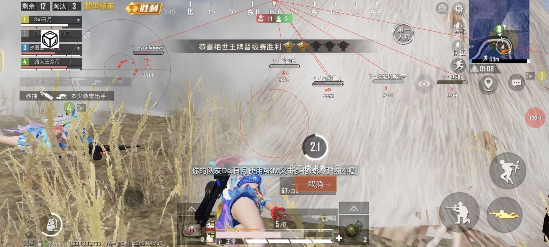 和平精英《敖光》辅助